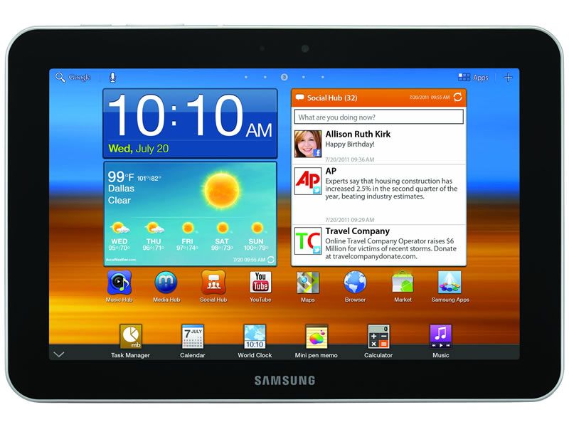 Samsung Galaxy 8.9 Tablet