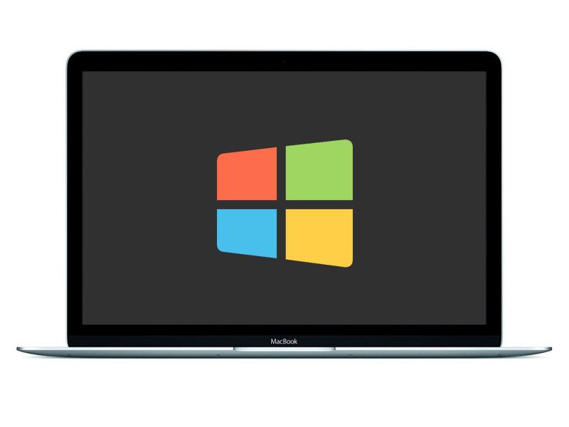 12" MacBook Windows 10 Setup Service A1534 (2015-2018)