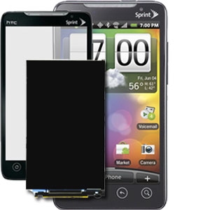 HTC EVO 4G Glass Touch Screen & LCD (A9292)