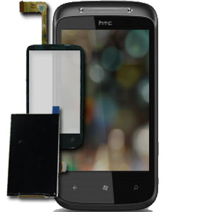 HTC 7 Mozart Glass Touch Screen & LCD