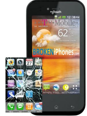 LG MyTouch 4G Glass Touch Screen (E739)